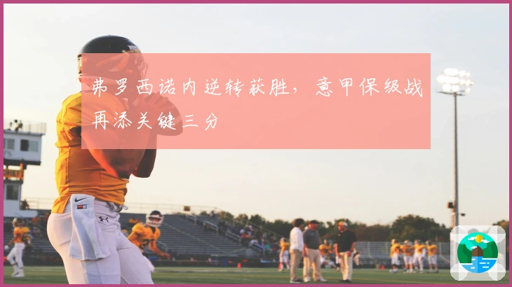 弗罗西诺内逆转获胜,意甲保级战再添关键三分