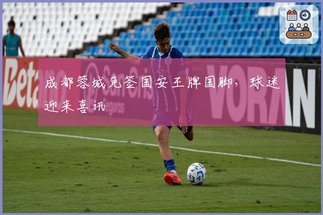 成都蓉城免签国安王牌国脚，球迷迎来喜讯